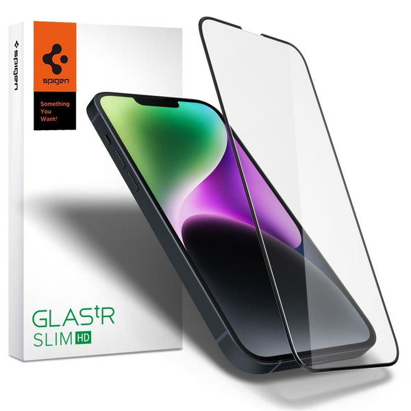 Защитное стекло для iPhone 14 / 13 Pro / 13 Spigen (AGL03392) GLAS.tR ...