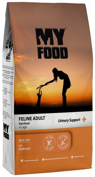 Корм Myfood Feline Sterilised Salmon для стерилизованных кошек, с ...