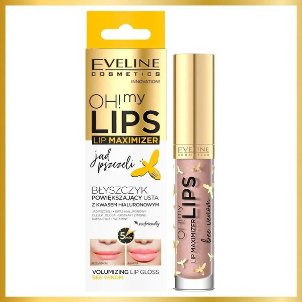 EVELINE Блеск для губ с эффектом увеличения OH! MY LIPS MAXIMIZER ...