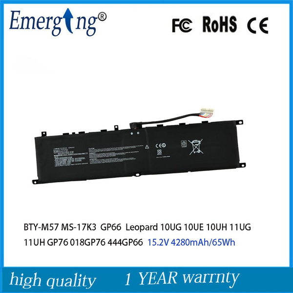 Emerging Аккумулятор для ноутбука MSI 4280 мАч, (BTY-M57) - купить с ...