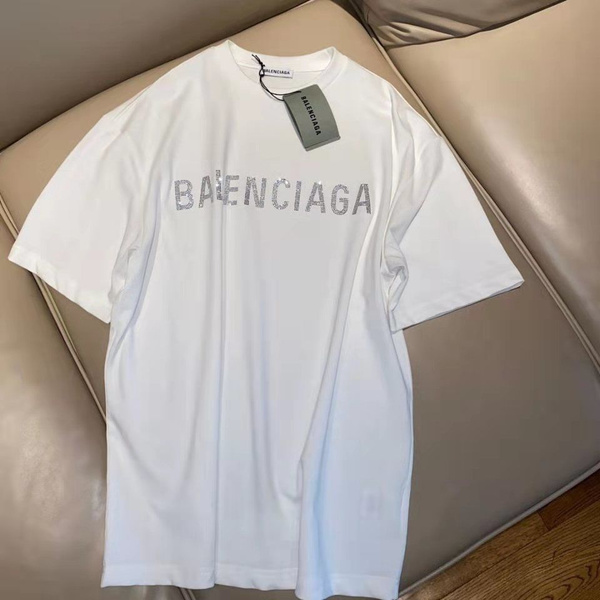 Футболка Balenciaga, размер 46, цвет белый - купить по выгодной цене в ...