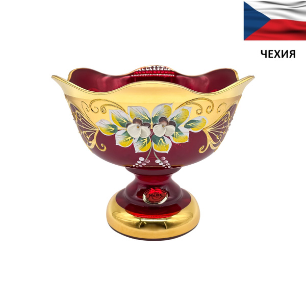 Crystalex CZ, s.r.o. Конфетница "Рококо", диаметр 16 см, 1 шт - купить ...
