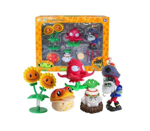 Набор фигурок Plants vs Zombiesset K / Растения против зомби - купить с ...