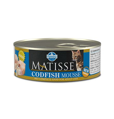 Farmina Matisse Mousse Codfish / Консервы Фармина Матис Мусс для кошек ...