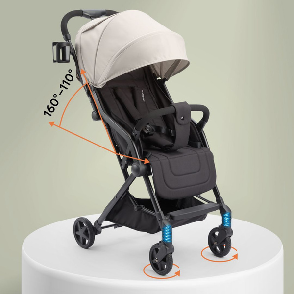 Коляска прогулочная детская Happy Baby Umma, коляска универсальная ...
