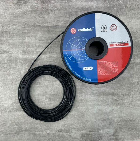Кабель Radiolab RG-174 A/U - купить по низкой цене в интернет-магазине ...