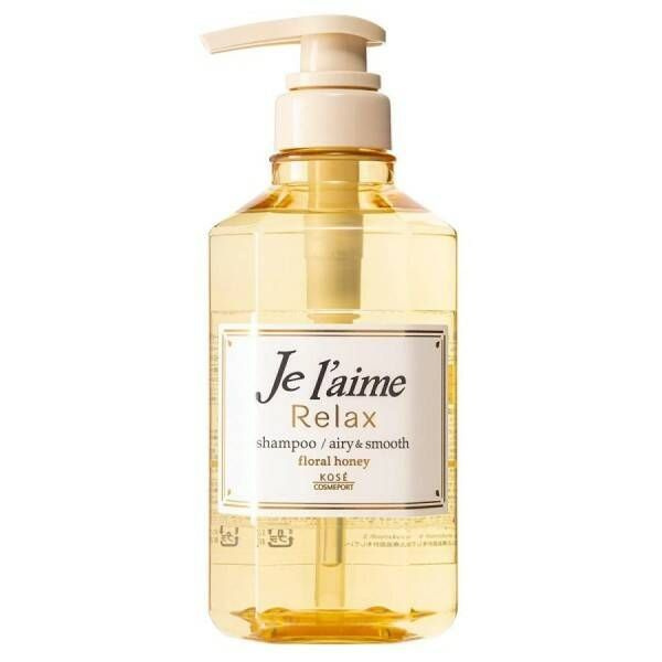 KOSE "Je laime Relax" Floral Honey Слабокислотный шампунь для эффекта ...
