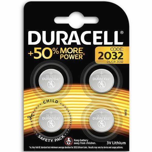 Батарейка CR2032 3В литиевая Duracell упаковка 4 шт. - купить с ...