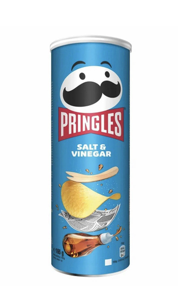 Pringles Картофельные чипсы со вкусом Salt & Vinegar (Соль и уксус ...