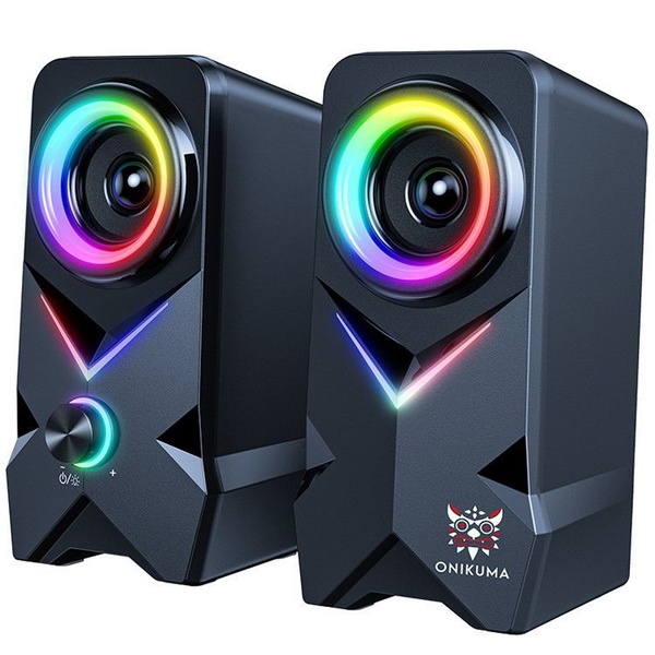 Колонки компьютерные Onikuma L2 Bluetooth c RGB подсветкой, 10 Вт ...