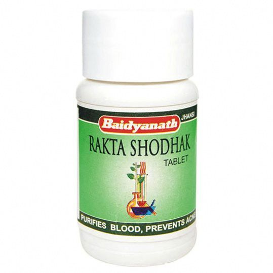 Ракта Шодхак (Rakta Shodhak), детокс препарат, Baidyanath, 50 таб ...