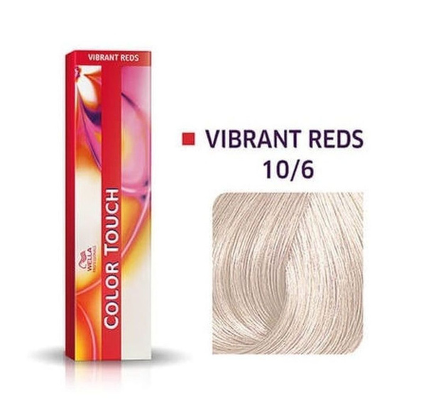 Wella Color Touch Оттеночная краска для волос 10/6 розовая карамель ...