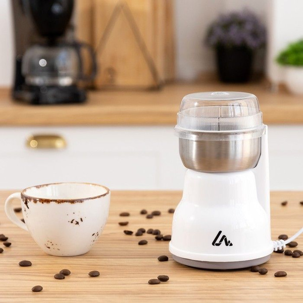 Luazon Home Кофемолка электрическая LuazON LMR-05, 160 Вт, 50 грамм ...