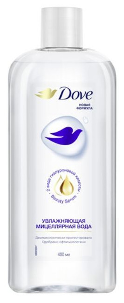 Dove Мицеллярная вода Увлажняющая, 400 мл купить на OZON по низкой цене ...