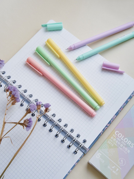  гелевые пастельные цветные; набор ручек для школы и творчества 5 .