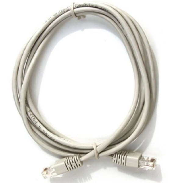 Кабель ExeGate витая пара ExeGate UTP-RJ45-RJ45-5e-CU-2M-GY 5e 2 м ...
