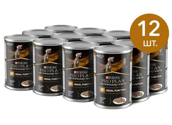 Влажный корм для собак Pro Plan Veterinary Diets NF RENAL для собак при ...