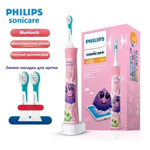 Philips Набор электрических зубных щеток 6322, розовый купить на OZON ...