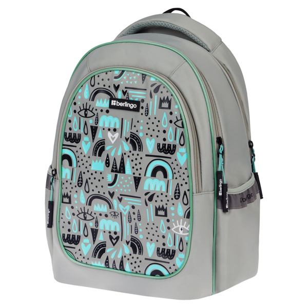 Рюкзак школьный для девочки подростка Berlingo Modern "Eyes ...