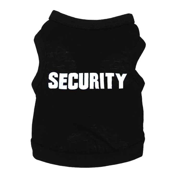 Кофта для собак мелких и средних пород, футболка майка тонкая Security ...
