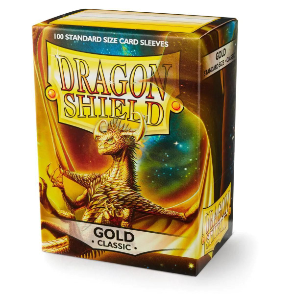 Протекторы Dragon Shield - Золотые - купить с доставкой по выгодным ...