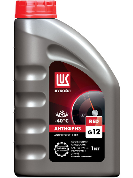 ЛУКОЙЛ (LUKOIL) Антифриз до -40°С, 1 л купить на OZON по низкой цене ...