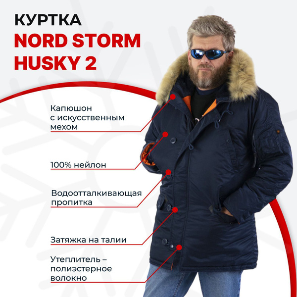 Куртка Nord Storm купить на OZON по низкой цене (715489128)