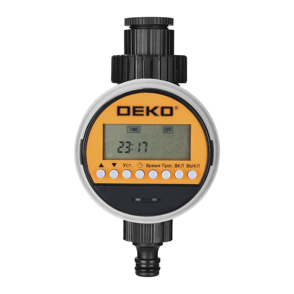 Комплект для капельного полива DEKO DKI50, шаровой таймер DKIT03 ...
