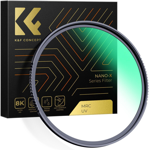 Защитный фильтр для объектива 86 мм / K&F Concept Nano-X MRC UV 86mm ...