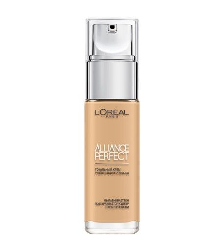 L'OREAL PARIS Alliance Perfect Тональный крем N3 Бежево-кремовый 30 мл ...