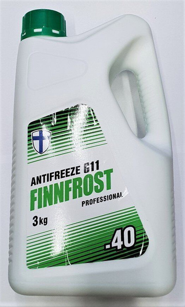 Антифриз FINNFROST G12 -40_зеленый, Готовый раствор купить по выгодной ...