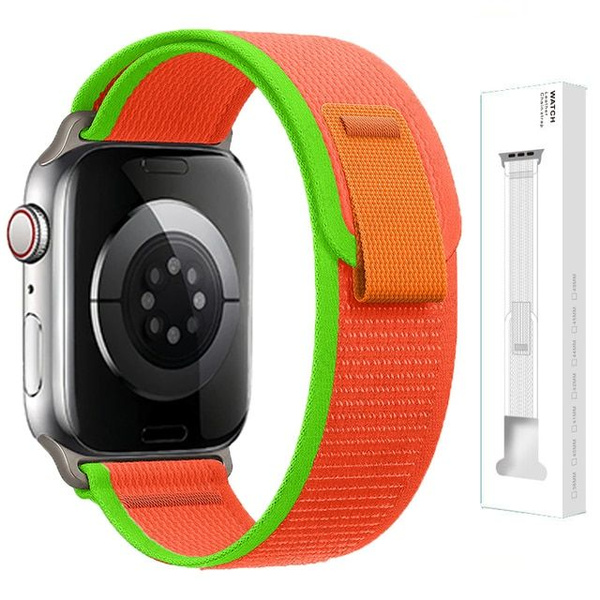 Нейлоновый тканевый ремешок "Trail Loop" для Apple Watch Series 1-8 и ...