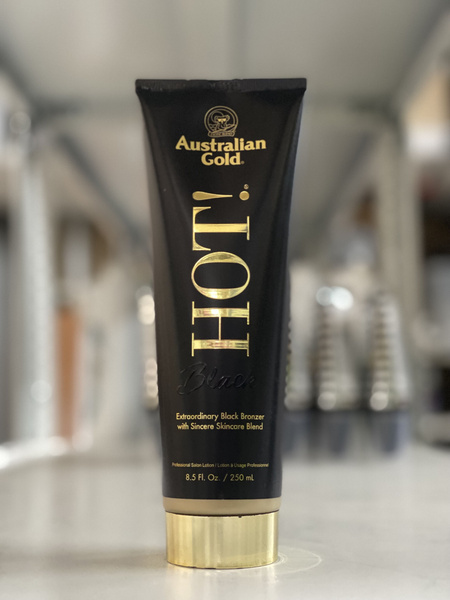 Крем-бронзатор для солярия (с ДГА) AUSTRALIAN GOLD HOT BLACK 250мл ...