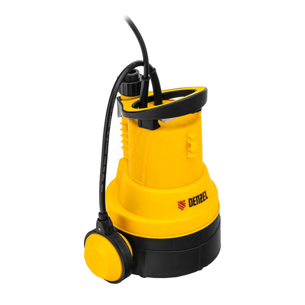 Насос для воды дренажный для чистой воды Denzel DPB400, 400 Вт, подъем ...