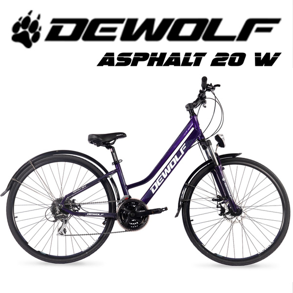 Городской Велосипед DeWolf Asphalt 20 W, 28, 2022 - купить по выгодной ...