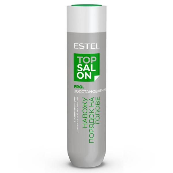 ESTEL PROFESSIONAL Пилинг-шампунь TOP SALON PRO.ВОССТАНОВЛЕНИЕ для ...