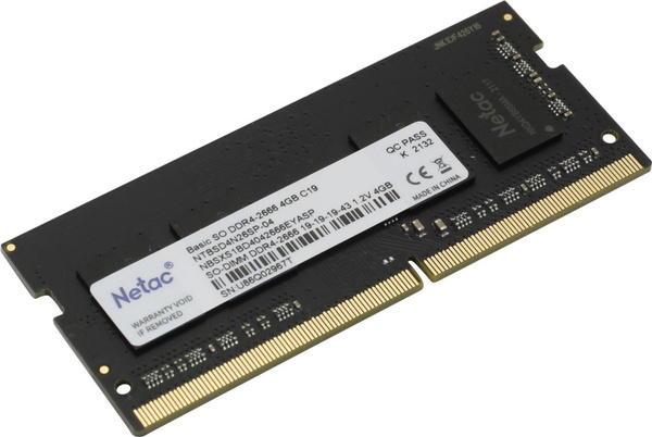 SODIMM DDR4 4Gb 2666MHz4