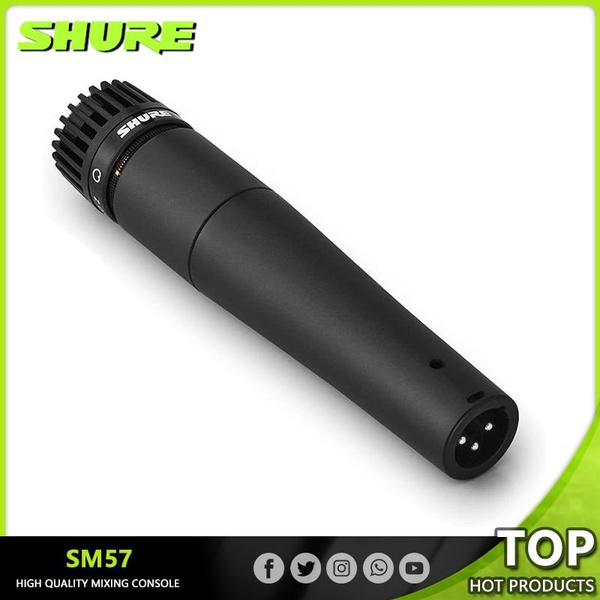 Микрофон инструментальный Shure SM57 - купить по выгодной цене в ...