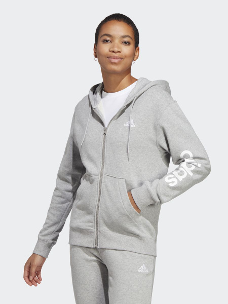 Girls grey adidas hoodie online