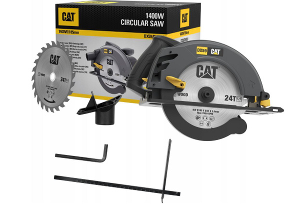 Циркулярная пила CAT DX59 1400 Вт,185мм - купить с доставкой по ...