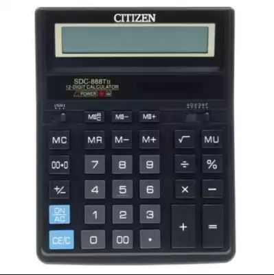Калькулятор CITIZEN SDC-888Tii (черный) - купить с доставкой по ...