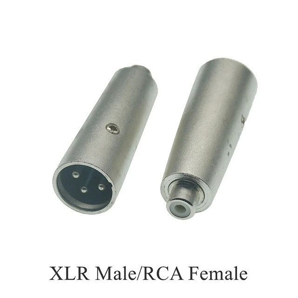 Кабель RCA, XLR Light for events Переходник металлический - купить по ...