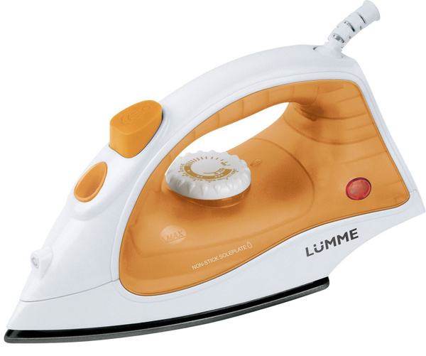 Утюг LUMME LU-1129 / 1800W/ Рабочая поверхность с тефлоновым покрытием ...