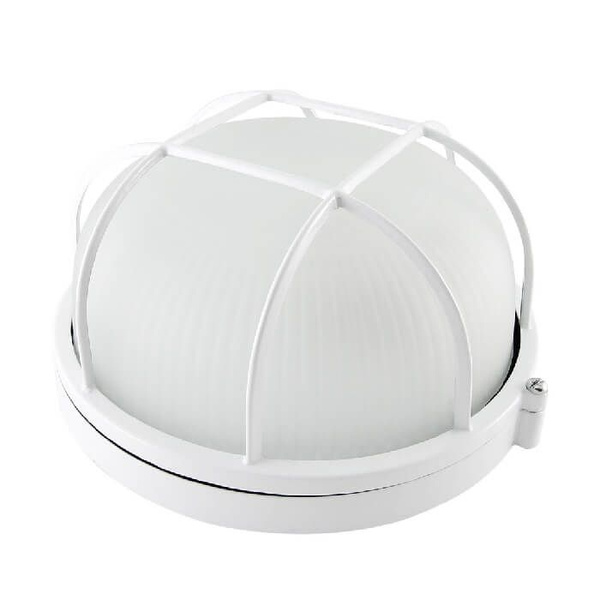 Светильник TDM НПБ 1302 60 Вт, IP54, круг, с решеткой, белый (3 шт ...