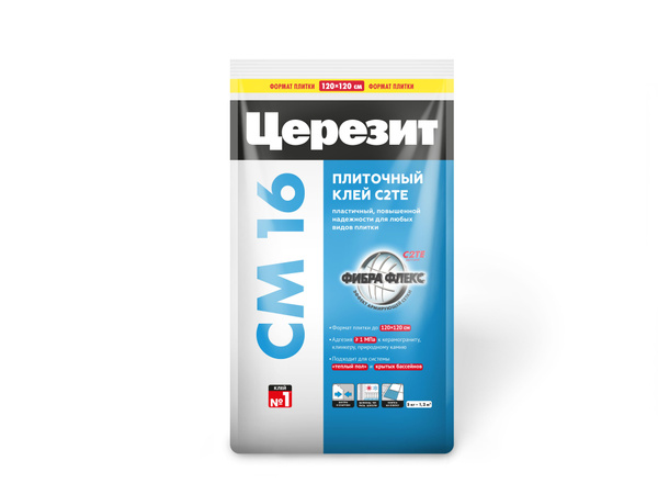Клей для плитки Церезит CM16, Морозостойкость, Для полов с подогревом ...