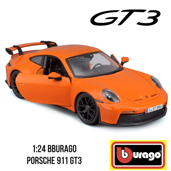 Коллекционная модель автомобиля Порше Porsche 911 GT3 в масштабе 1:24 ...