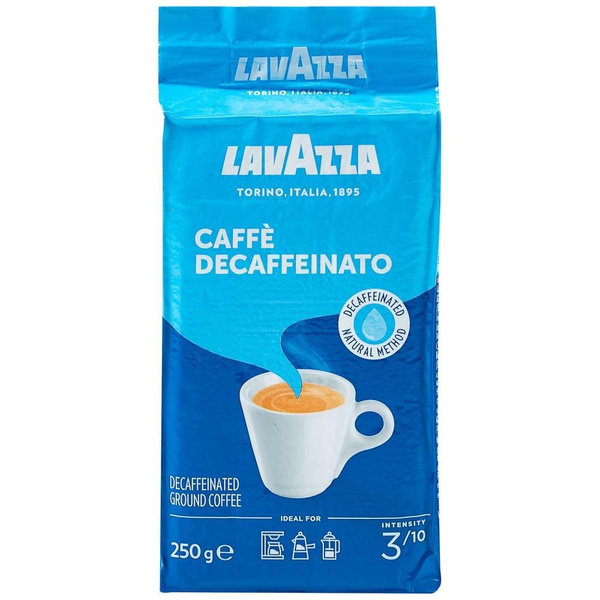Кофе молотый Lavazza Caffe Decaffeinato/ без кофеина/ 250 гр. - купить ...