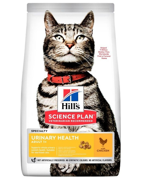 Сухой корм для стерилизованных кошек Hill's урология 1,5 кг - купить с ...