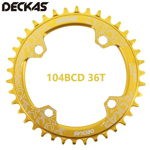 104BCD/36T Звезда для велосипеда Deckas Круглы Дарожны ровар горны ...