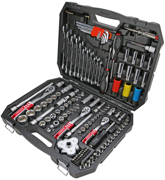 Набор инструментов 127 пр. 1/4 DR, 1/2 DR, 3/8 DR ARNEZI R0900127 ...